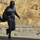 Image for article titled A guy in a Darth Vader suit may have run the hottest mile EVER